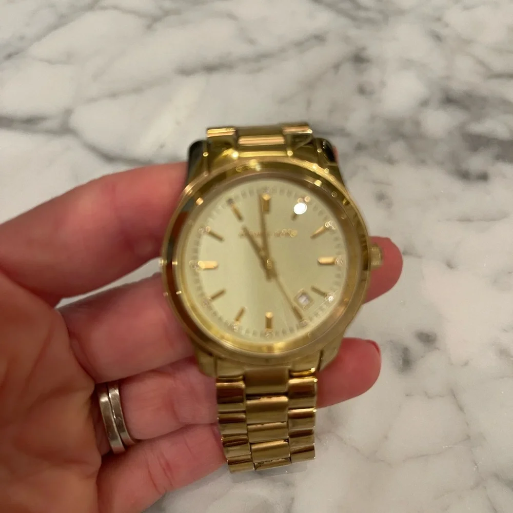 Michael Kors Gold Tone Stainless Steel Women's Watch